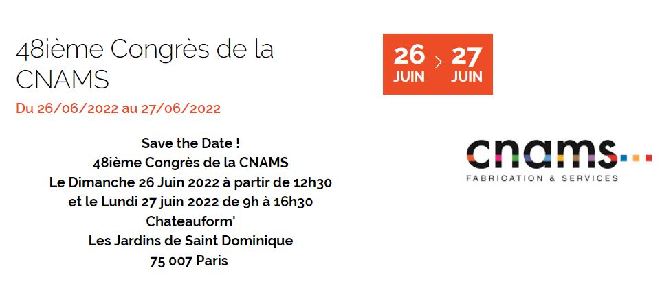 congrès CNAMS 2022