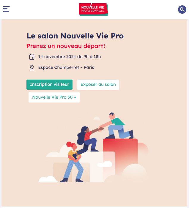 Le salon Nouvelle Vie Pro